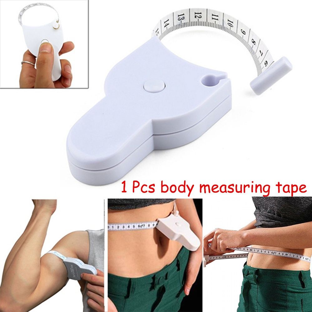 1 Pcs 150CM/59in Handle Body Measuring Tape Fitness Tape Ruler Waist Arm Accurate Measuring Scale Sewing Tape