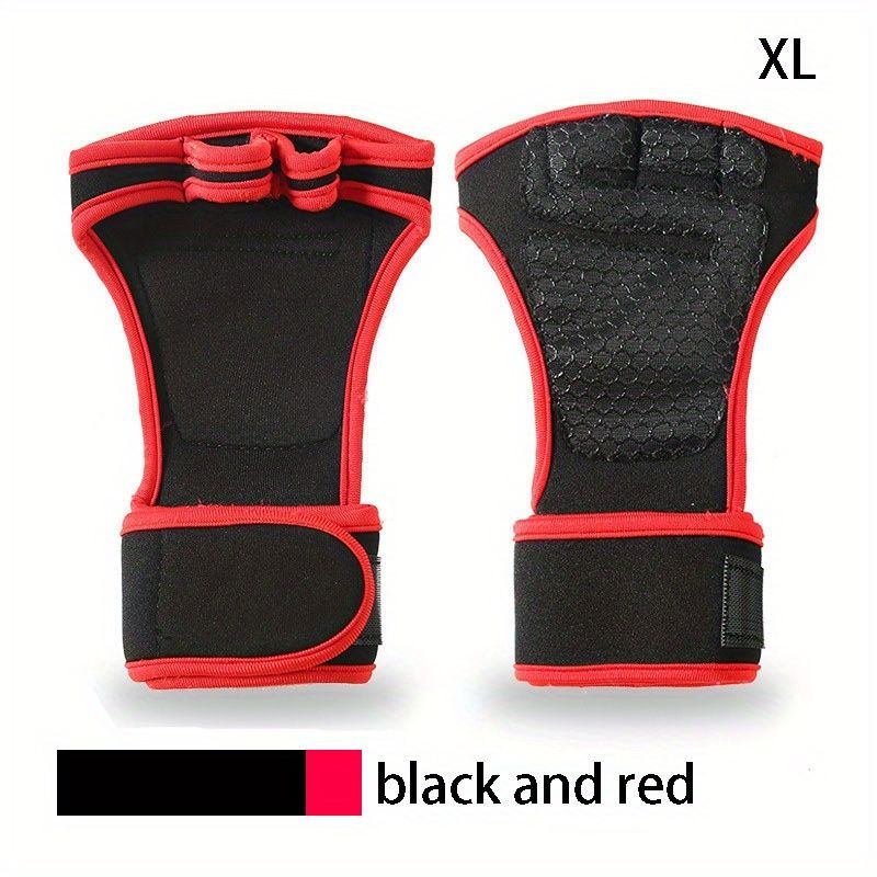 Fitness Gloves Dumbbell Weightlifting Exercise Sports Non-slip Wear-resistant Training Half-finger Extended Wrap Wrist Guard Gloves