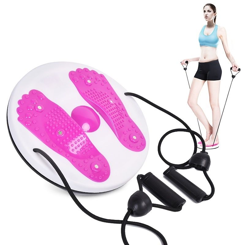 Waist Twister With Drawstring; Home Fitness Exercise Equipment