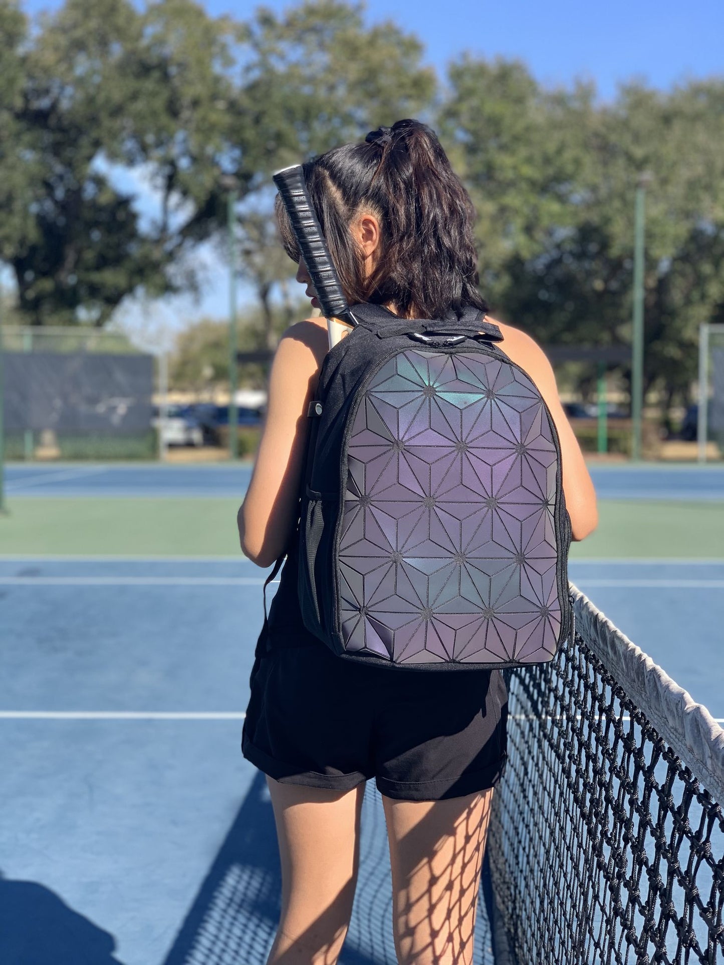 Cool Design Bag; Best For Tennis Backpack; Pickleball Bag; School Backpack; Gym Bag and Travel Backpack; Separated Fit 2 Rackets