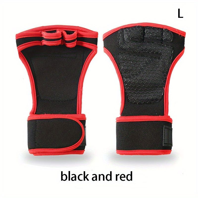 Fitness Gloves Dumbbell Weightlifting Exercise Sports Non-slip Wear-resistant Training Half-finger Extended Wrap Wrist Guard Gloves