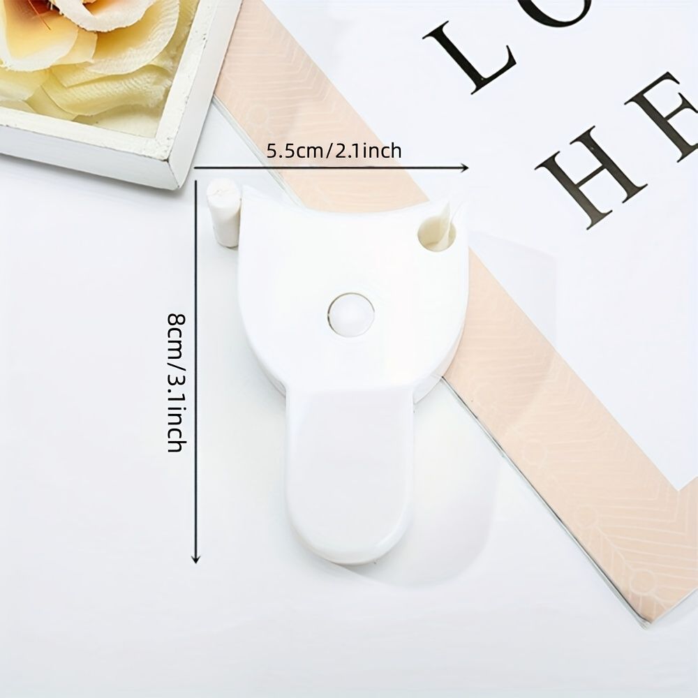 1 Pcs 150CM/59in Handle Body Measuring Tape Fitness Tape Ruler Waist Arm Accurate Measuring Scale Sewing Tape