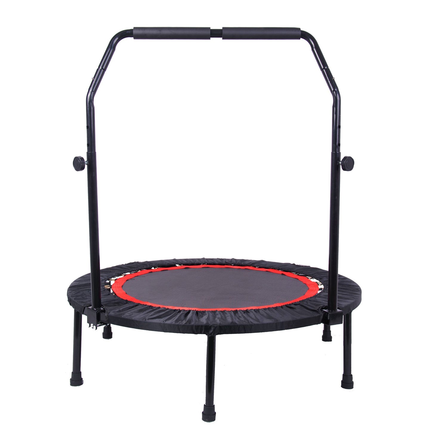 40 Inch Mini Exercise Trampoline for Adults or Kids Indoor Fitness Rebounder Trampoline with Safety Pad Max. Load 300LBS