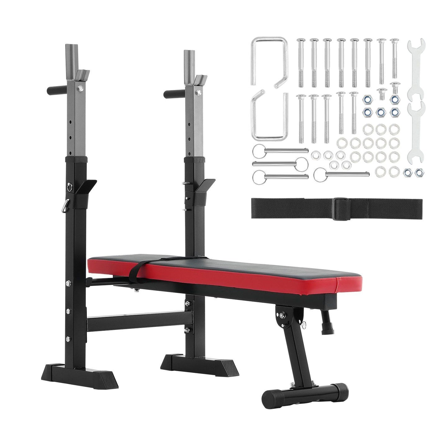 Weight Bench Sit up Bench for Home Gym Strength Training Adjustable Foldable