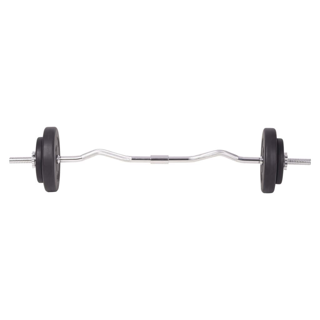 Barbell and Dumbbell Set 198.4 lb