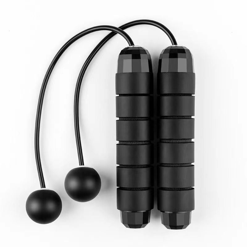 A Pair Of Small Ball Tangle-Free Training Ropeless Skipping Rope For Fitness