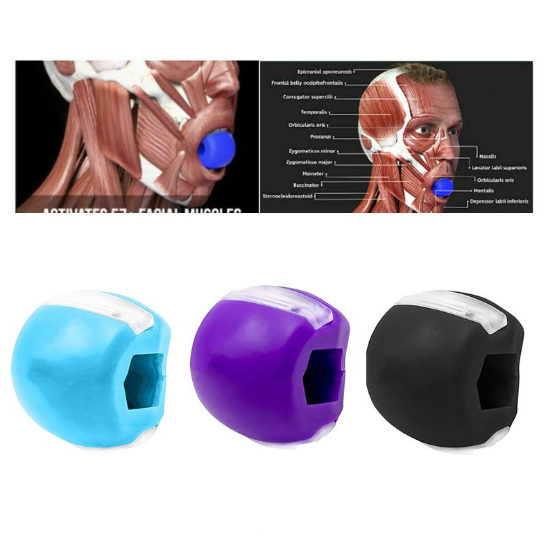 HOT NEW Jaw Exercise Rope Facial Toner and Exerciser Jaw Trainer Auxiliary Rope Fitness Balls Portable Fitness Tool