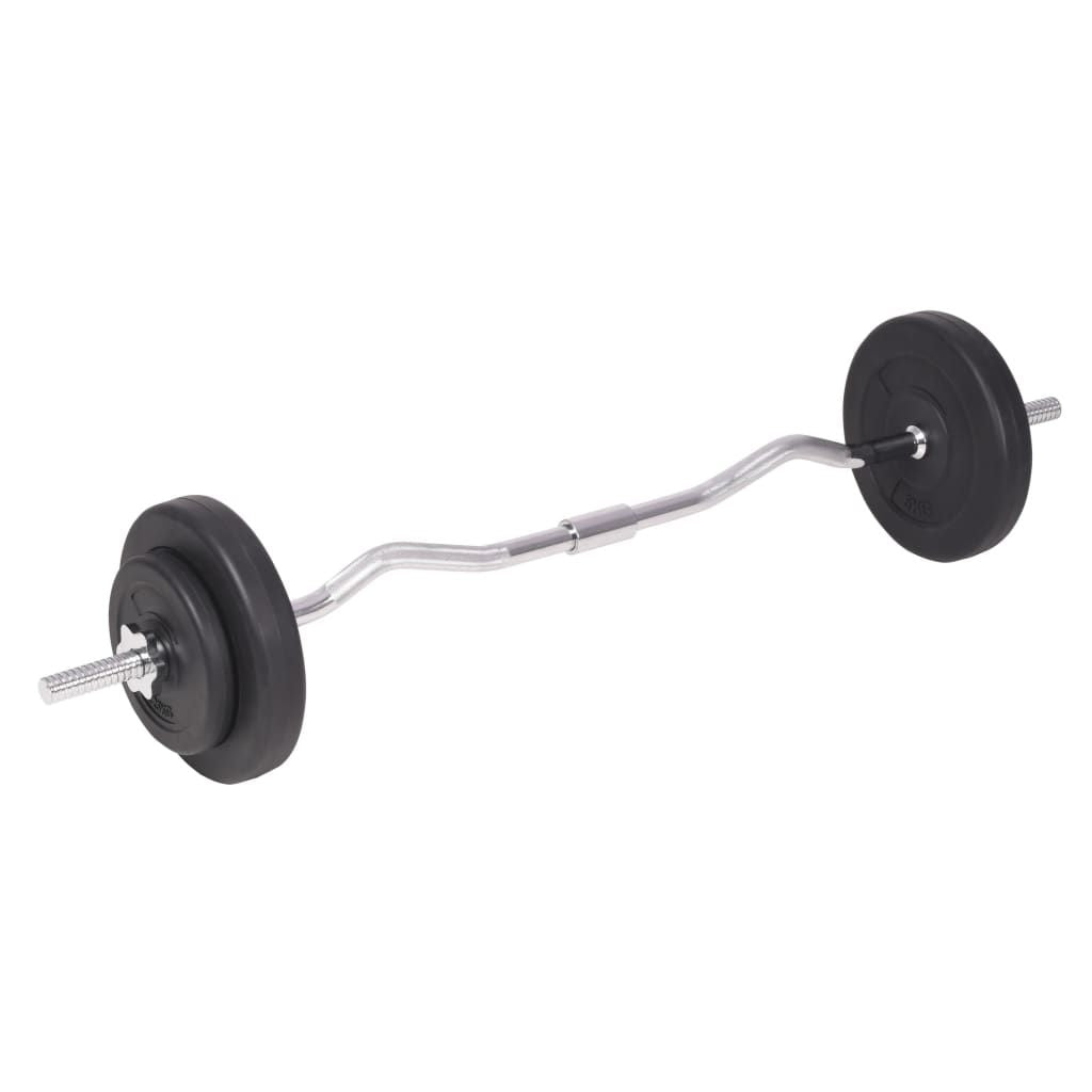 Barbell and Dumbbell Set 198.4 lb