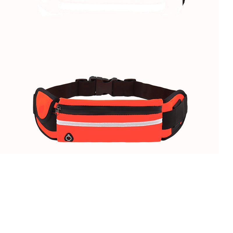 Unisex Portable Waist Bag; Canvas Outdoor Phone Holder; Waterproof Belt Bag; Fitness Sport Accessories For Running And Jogging